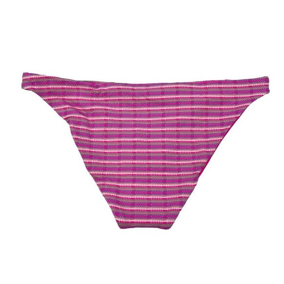 L*Space Women’s Camacho Classic Bikini Bottom Multicolor Striped Size XL New - Picture 5 of 10